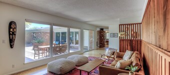 Peaceful Mid-Century Retreat with Pool and Hot Tub