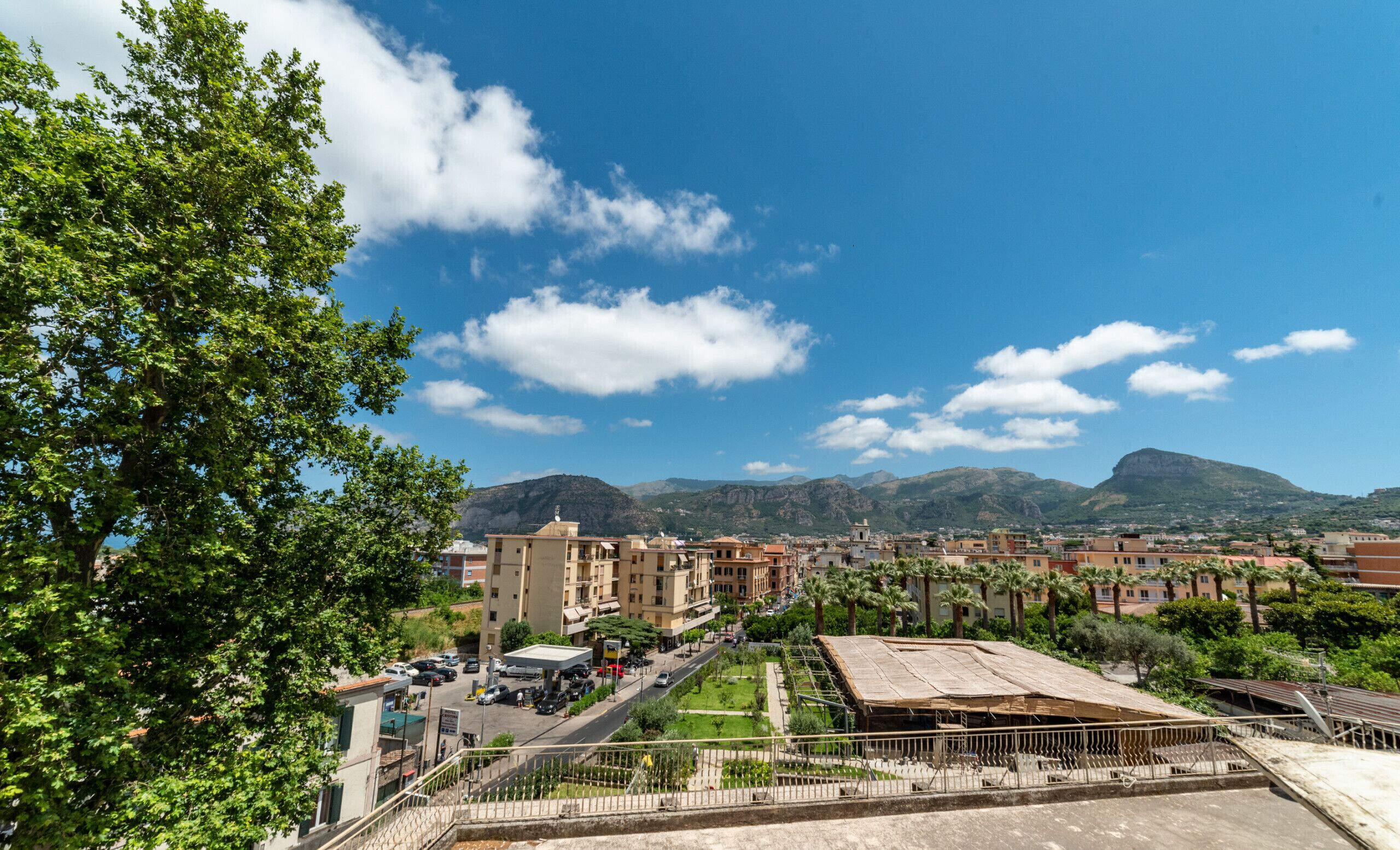 Vista dalla struttura