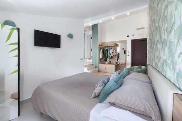 1 Schlafzimmer, Bügeleisen/Bügelbrett, kostenloses WLAN, Bettwäsche