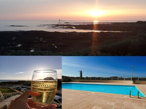 Et oppvarmet basseng