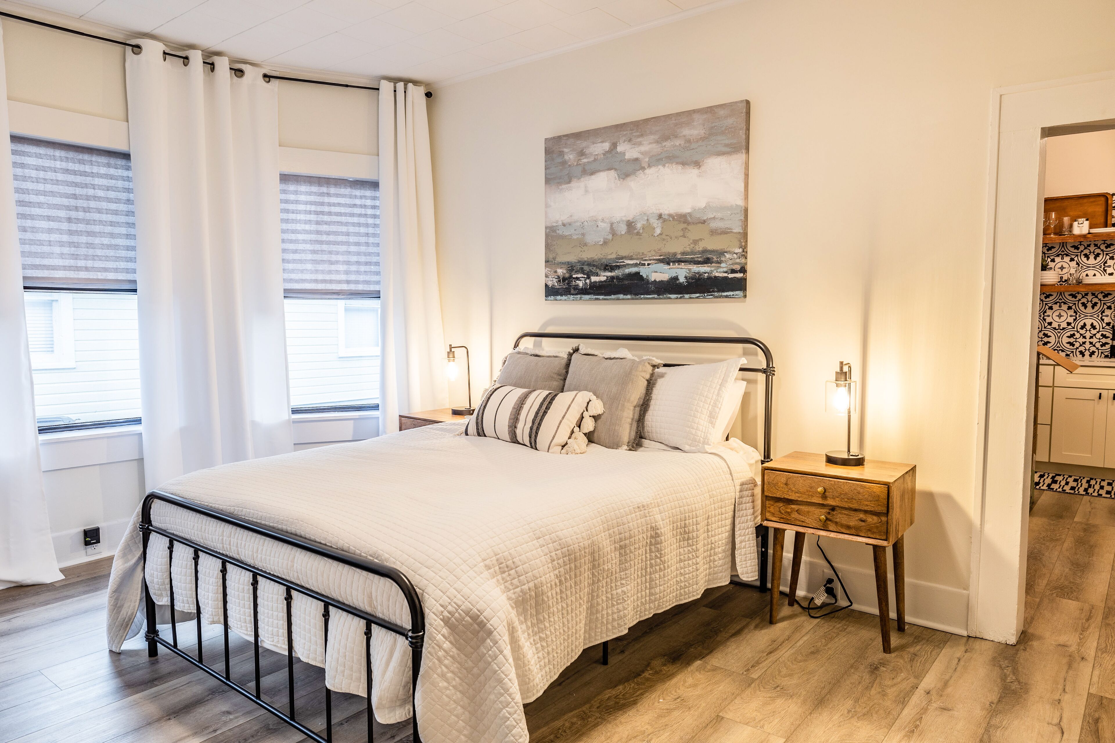 1 Schlafzimmer, Bügeleisen/Bügelbrett, kostenloses WLAN, Bettwäsche