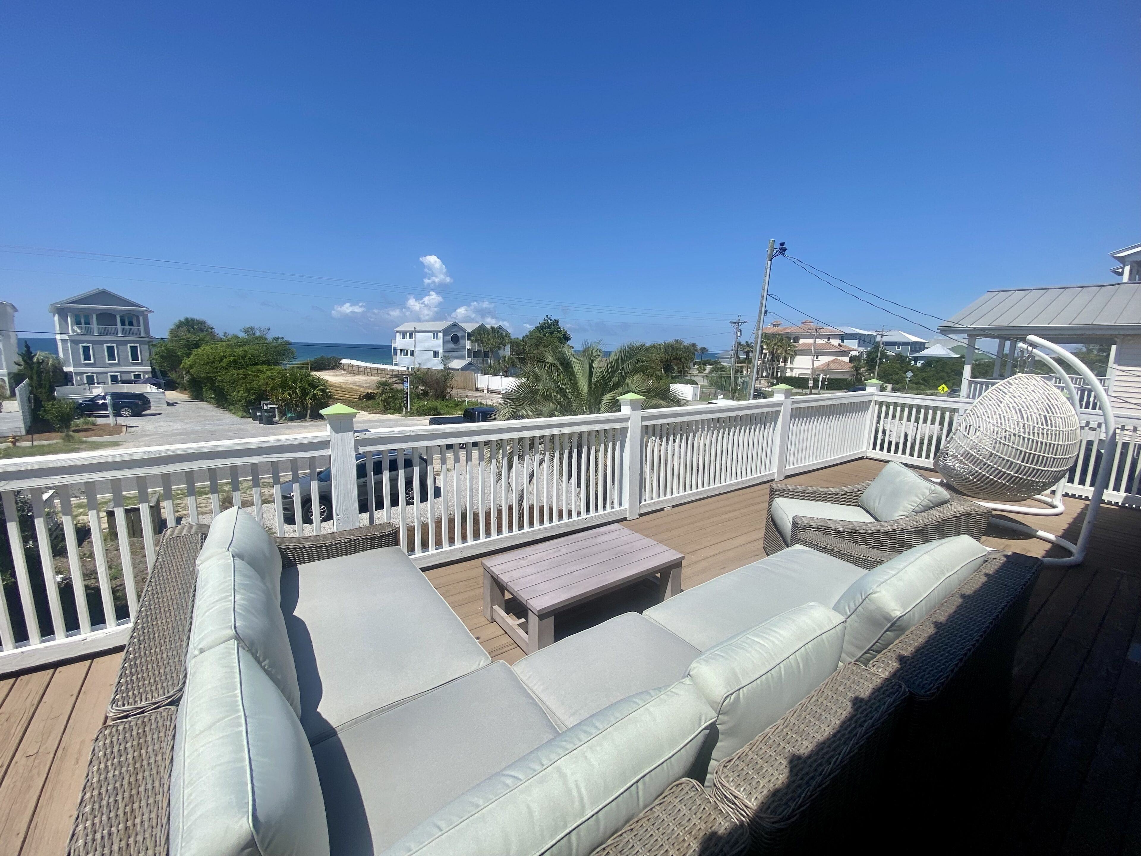 OCEAN VIEWS!  FREE Street Legal Golf Cart, Prime Location ON 30A