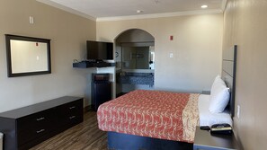 Habitación individual básica | Cortinas blackout, tabla de planchar con plancha y wifi gratis