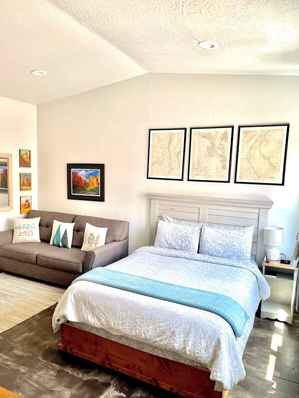 1 bedroom, iron/ironing board, free WiFi, bed sheets