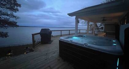 Hot Tub & West Bay Waterfront Sunrises - All Decked Out