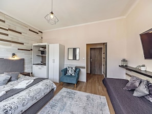 1 Schlafzimmer, Bügeleisen/Bügelbrett, kostenloses WLAN, Bettwäsche