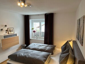 2 soveværelser, gratis Wi-Fi, sengetøj