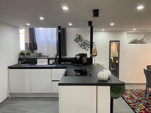 Haustierfreundliche Ferienwohnung 'Stylisches Kellerloft' mit WLAN
