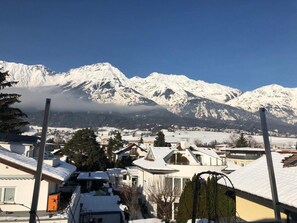 Blick von der Unterkunft