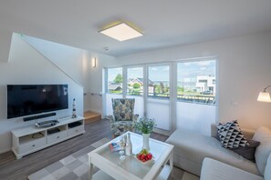 TV, fireplace, video games, DVD player