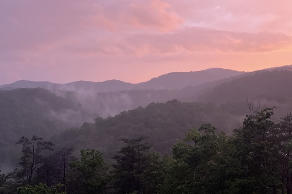 Beautiful Sunset. Photo taken from the back deck.