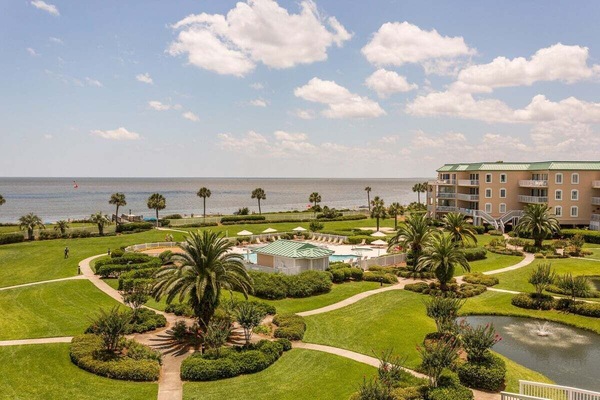 Saint Simons Grand #126 Private Balcony View