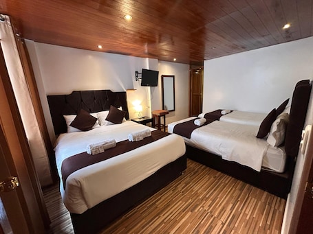 Wifi gratis y ropa de cama