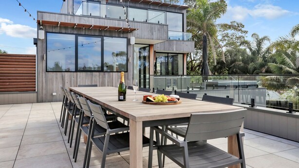 Luxury House | Terrace/patio - Beachfront Escape (Merimbula)
