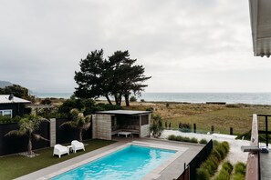 Indoor pool, outdoor pool