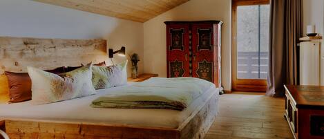 1 habitación y ropa de cama