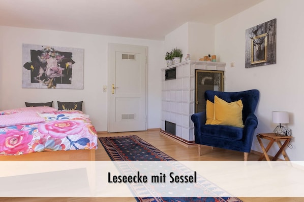 3 Schlafzimmer, Schreibtisch, Bügeleisen/Bügelbrett, Reisekinderbett
