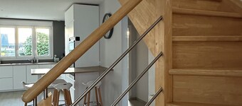 Spacious house 200m from Lilia's beaches & restaurants