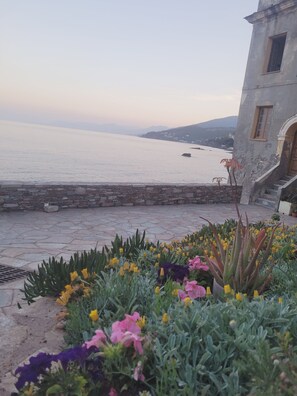 Uitzicht vanuit accommodatie