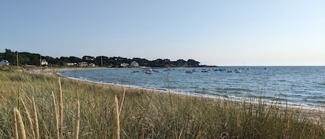靠近海滩