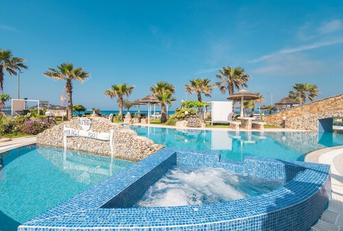 'Mirage Arillas Apartment C' with Sea View, Shared Pool & Wi-Fi