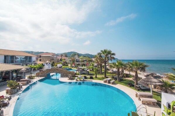 Pool - 'Mirage Arillas Studio Type C19' with Shared Pool & Wi-Fi (corfu)