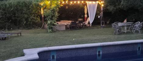 Restauration en plein air