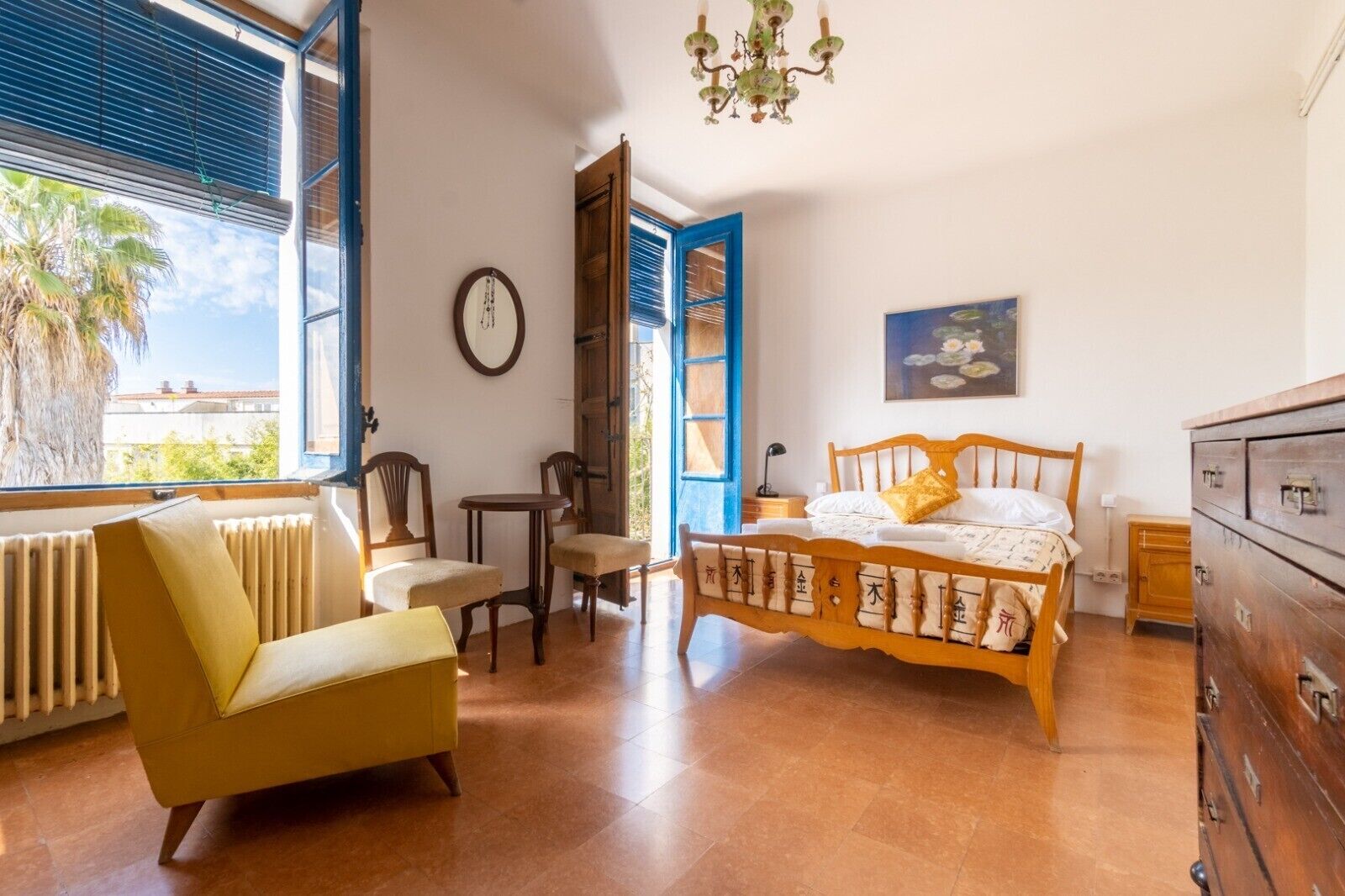 6 habitaciones, tabla de planchar con plancha y wifi gratis 