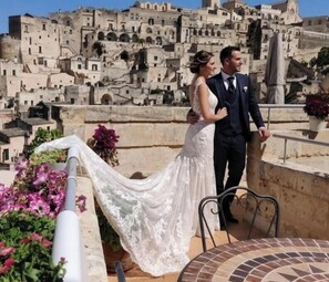 Property grounds - Suite in cave with terrace and view of Sassi di Matera (Matera)