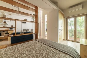 1 habitación, tabla de planchar con plancha y wifi 