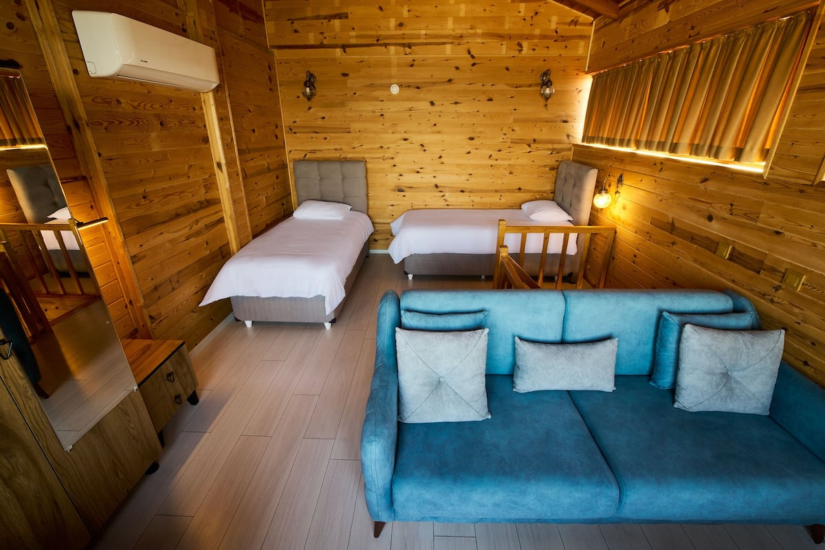 Duplex Family Room - Unique Sea View | 高档床上用品、迷你吧、隔音、免费 WiFi