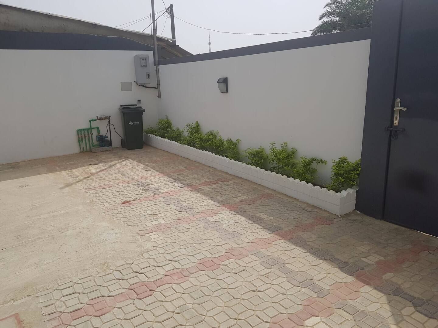 Enceinte de l’hébergement