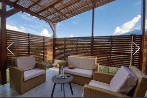 Terrace/patio - Grande Villa and bungalow La Belle Créole (Le Vauclin)