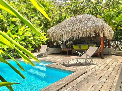Villa Kazanou, nature stopover in Deshaies for 4 people