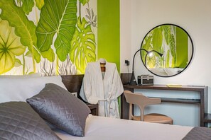 1 slaapkamer, een strijkplank/strijkijzer, wifi, beddengoed