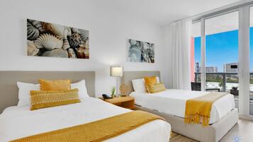 Desk, iron/ironing board, travel crib, WiFi