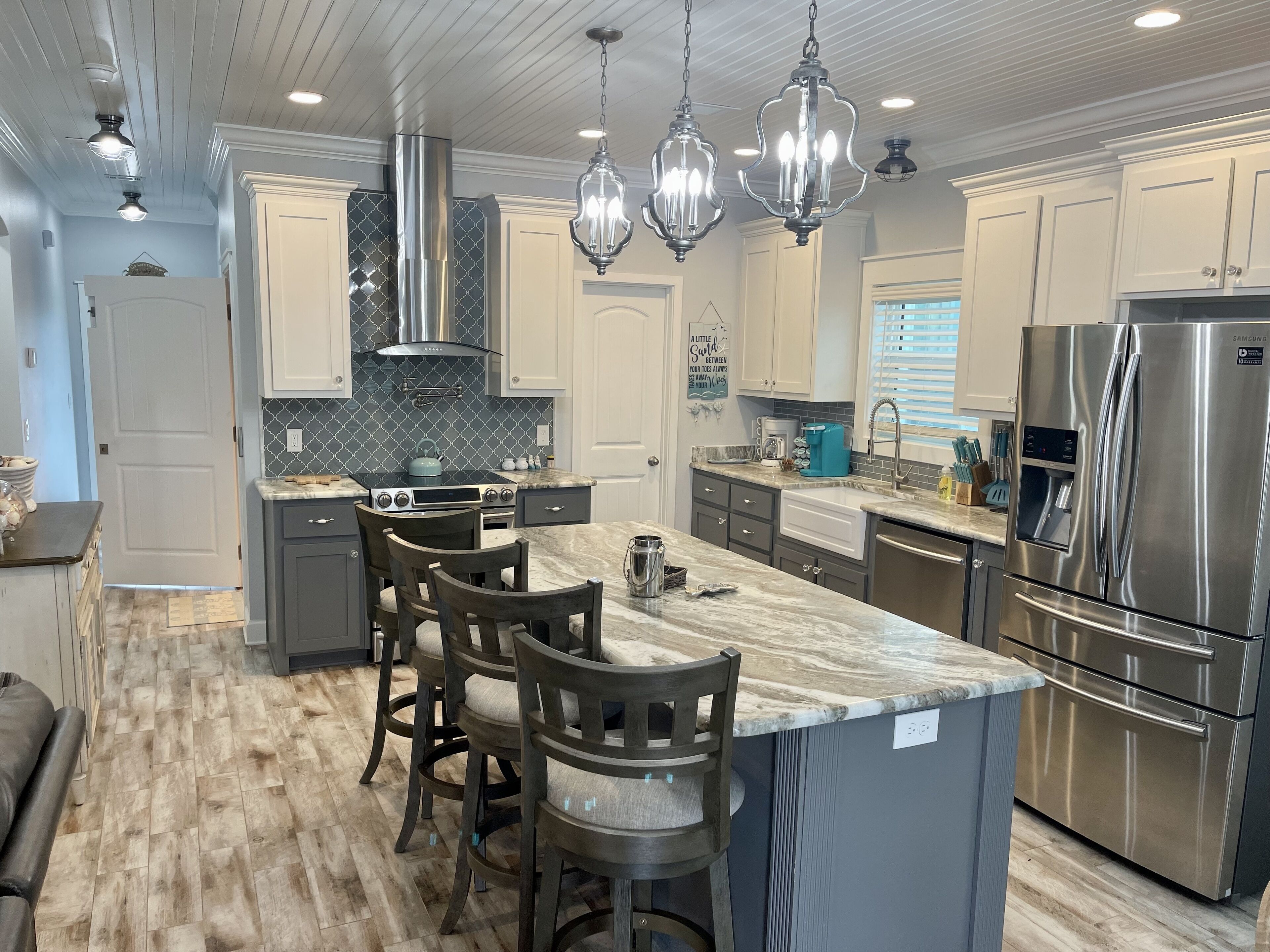 Huis, 4 slaapkamers | Privékeuken | Een koelkast, een oven, een koffiezetapparaat/waterkoker