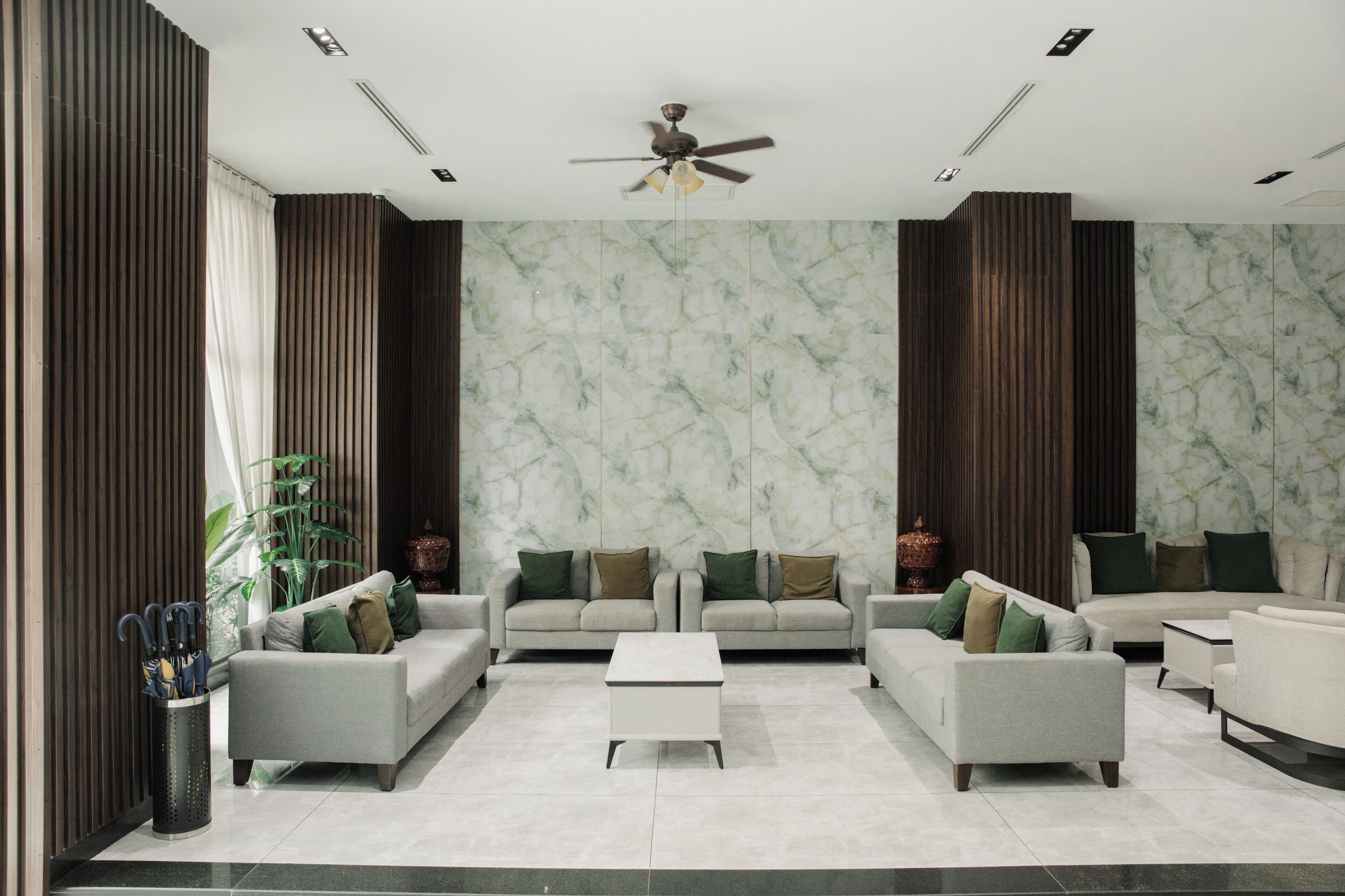 Sitzecke in der Lobby