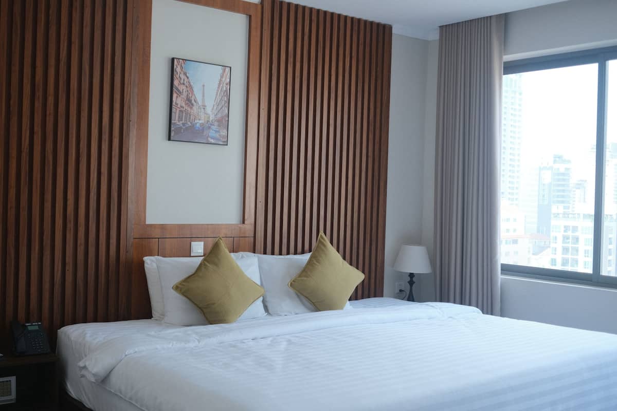 City Double Room, 1 King Bed, City View