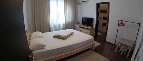 1 chambre, fer et planche Ă repasser, Wi-Fi, literie fournie