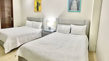 3 bedrooms, iron/ironing board, WiFi, bed sheets
