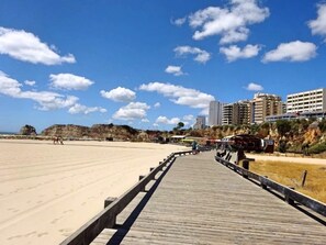 On the beach