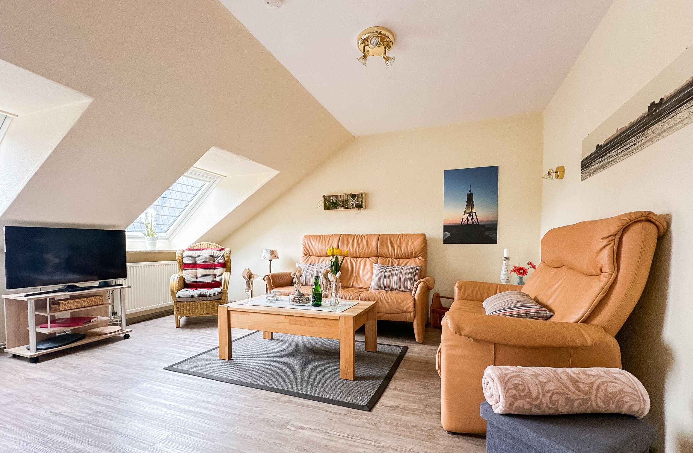 Fernseher, Stereoanlage