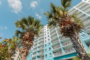 Guests can enjoy balconies with outdoor space.
