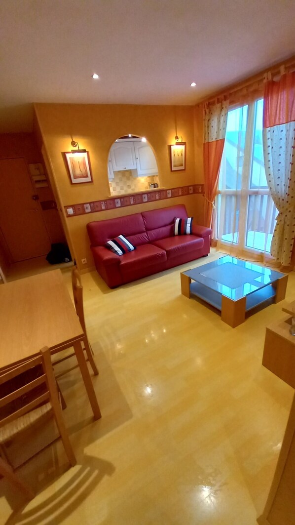 TV - Apartment at the foot of DEAUVILLE/TROUVILLE (Touques)