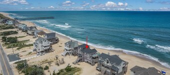 7677-Weathering Heights, | Oceanfront | Kinnakeet Shores | Avon | Sleeps 12