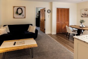 Smart TV, DVD player, books
