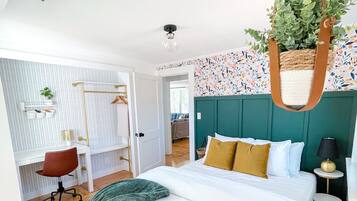 2 Schlafzimmer, Schreibtisch, Bügeleisen/Bügelbrett, kostenloses WLAN