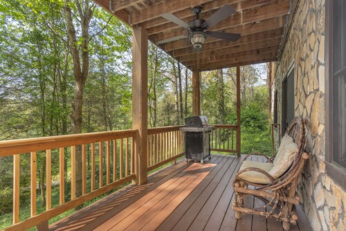 Your Smoky Mountain Cabin suite…In the heart of the Smokies.  Dog friendly!