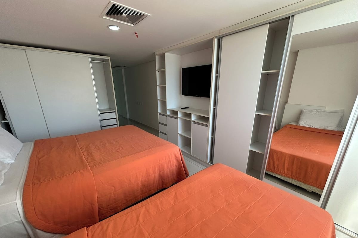 Estudio Confort | 1 dormitorio, escritorio, espacio para trabajar con un portátil